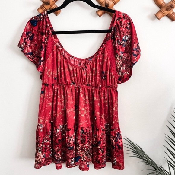 Free People Tops - Free People Floral Top